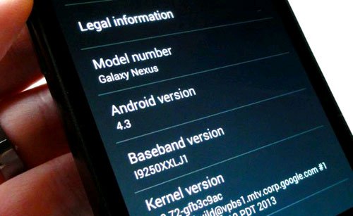 如何知道运行 Jelly Bean 或 KitKat 的 Android 智能手机的图片 1？
